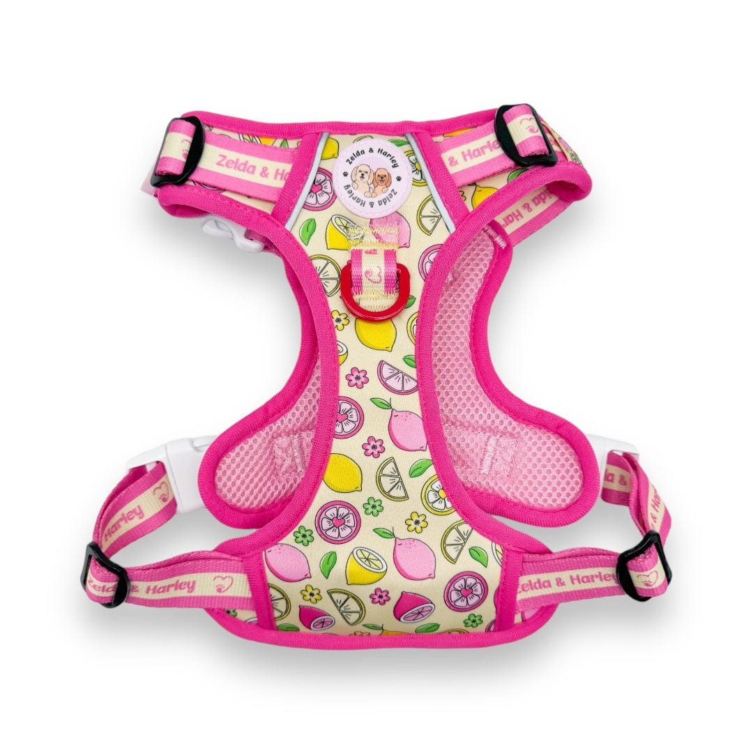 Zelda & Harley Harness Pink Lemonade - Adventure No Pull Harness