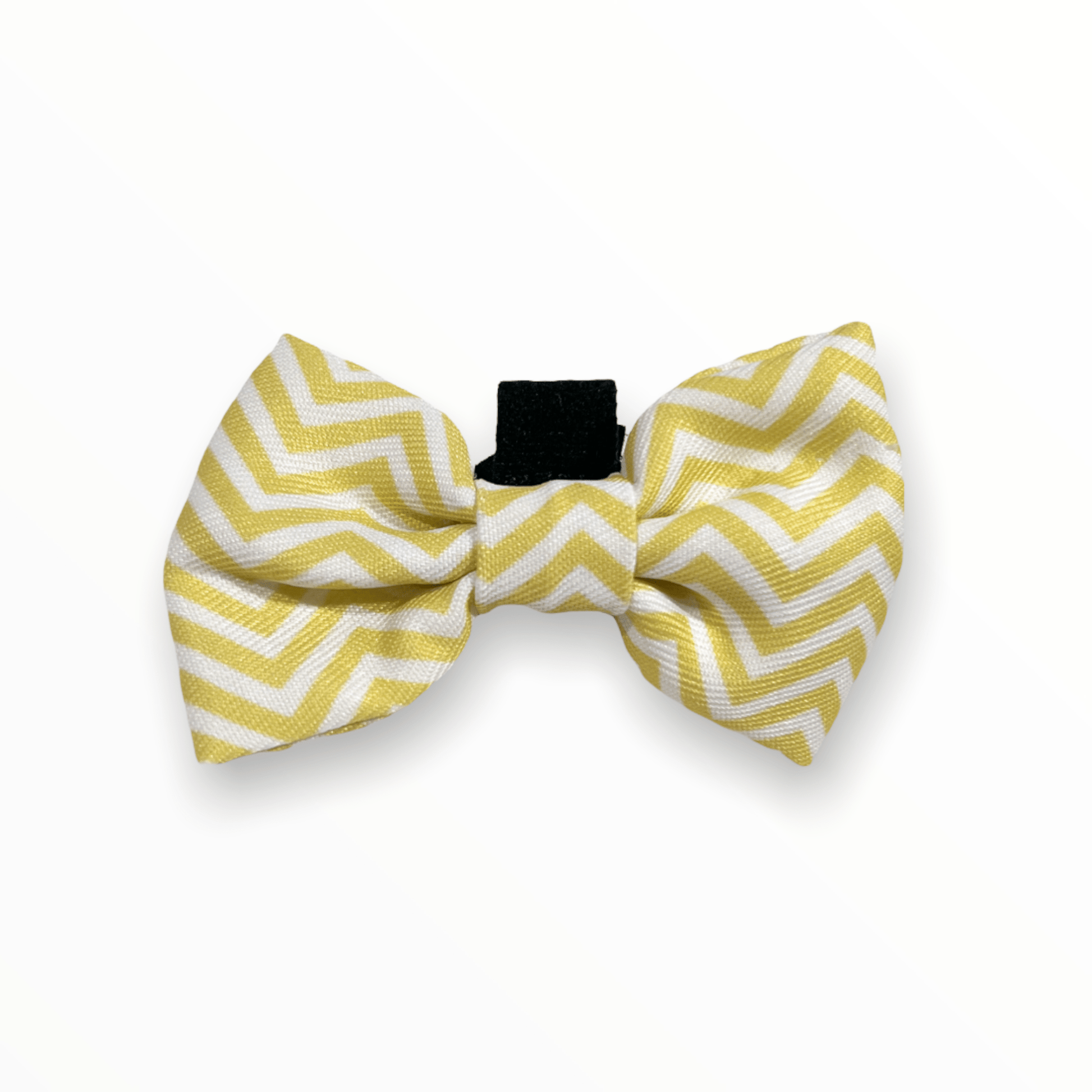 Zelda & Harley Bow Zig Zag Wag Bow Tie - Pastel Yellow